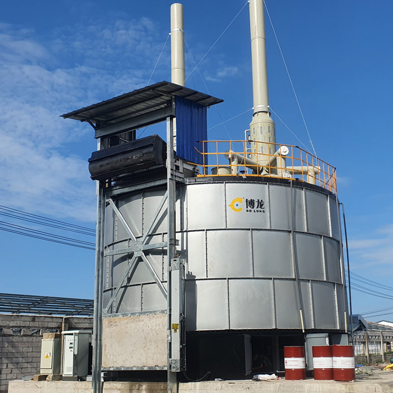 compost tank for industrial composting